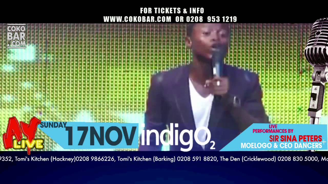 PENCIL DON MAD - AY LIVE COMEDY SHOW UK 2013 - SPECIAL LIVE PERFORMANCE FROM SIR SHINA PETERS.