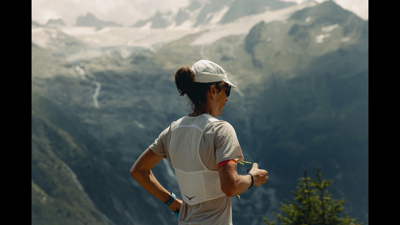 One day at the Hoka UTMB Athlete Camp in Saint Gervais France