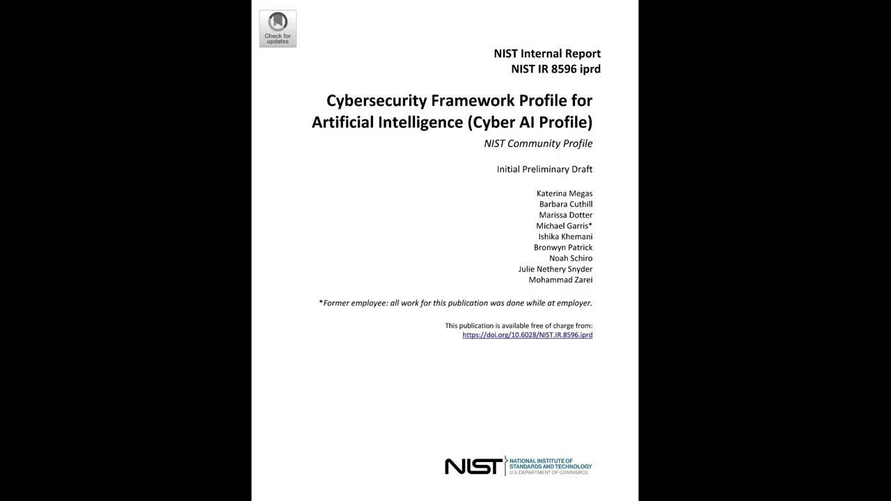 NIST Cyber AI Profile Clause 2.3