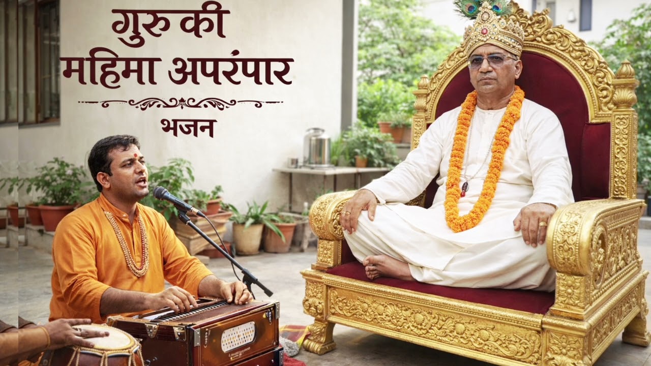 गुरु की महिमा अपरंपार भजन | Special New Guru Bhajan 2026 | गुरु के चरणों में भजन |Guru Niralanand ji