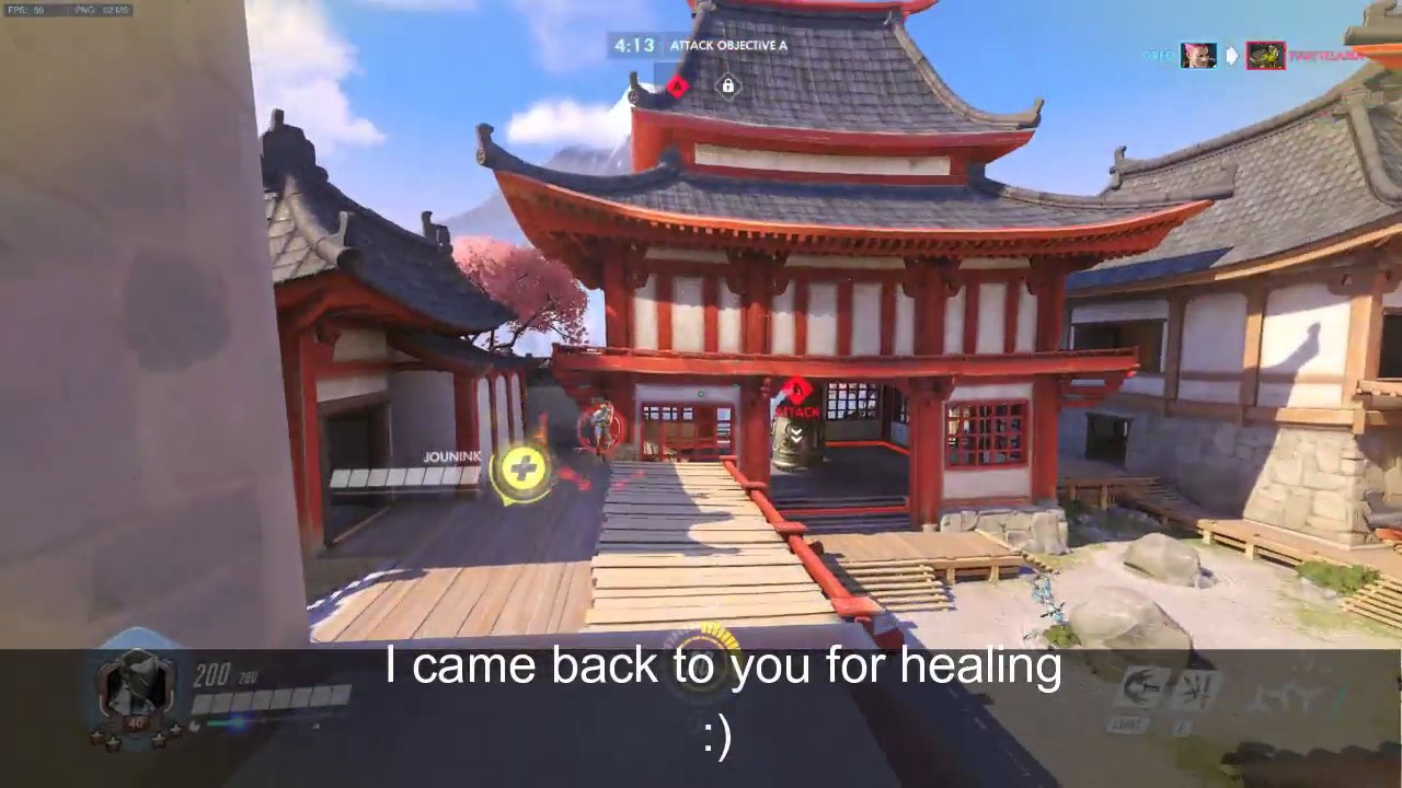 Bae moments with Genji and Mercy