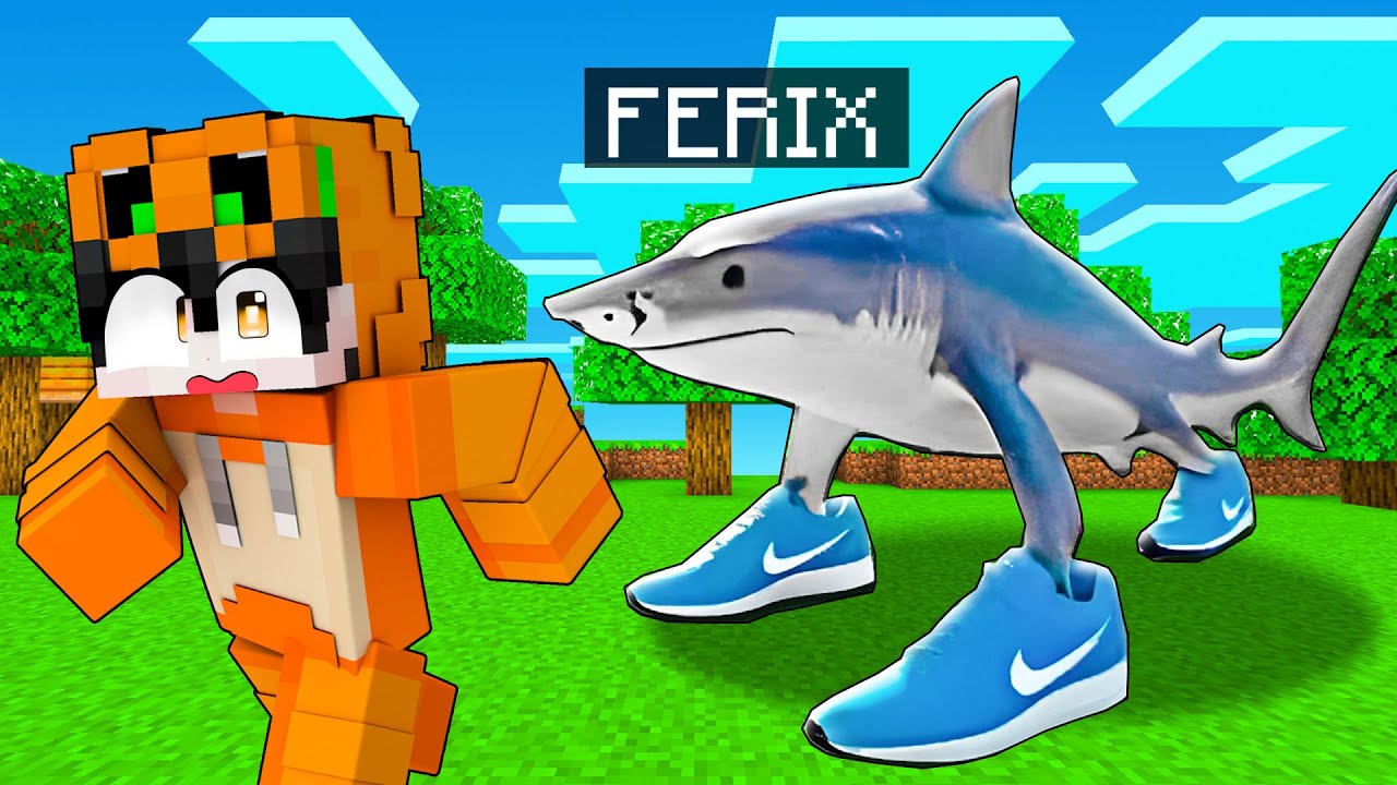 AKU MENJADI TRALALERO TRALALA UNTUK PRANK TEMANKU DI MINECRAFT!!