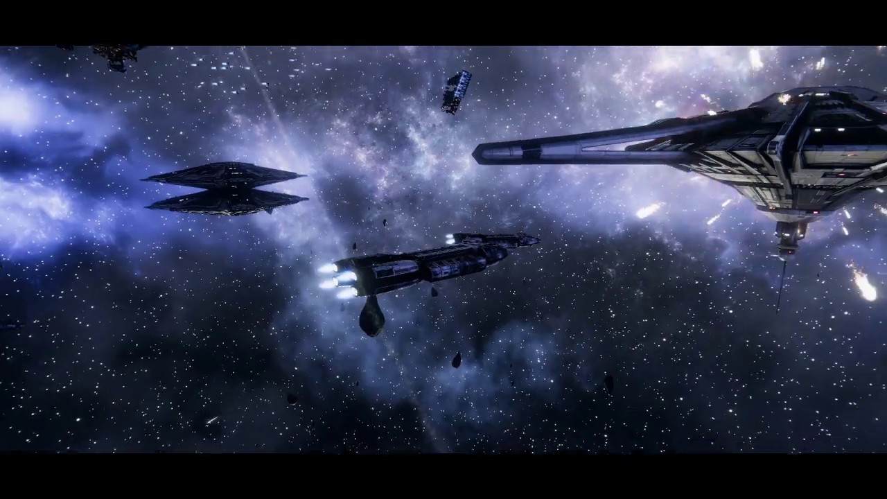 Battlestar Galactica Deadlock final mission intro and battle replay
