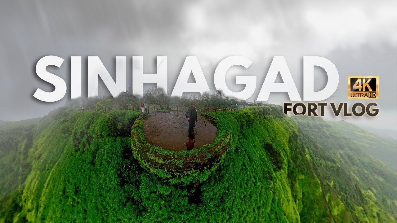 Sinhagad Fort + Maharashtra Monsoon + Greenery = Pure Bliss!