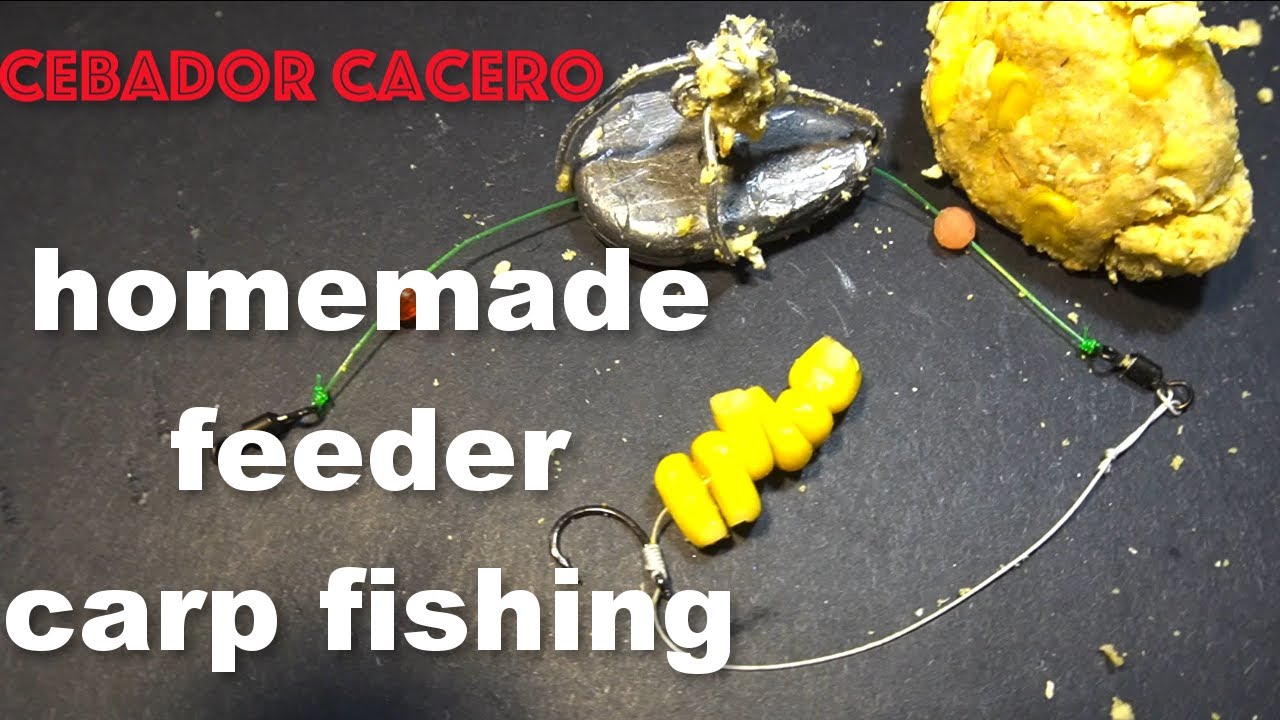 Aparejo para iniciarse en la pesca de carpa, sin gastar dinero!!