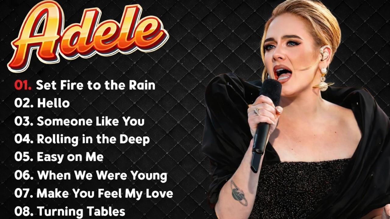 Adele's Upcoming Tour 2026 – these are the ones you can't miss, The most popular artist of all time