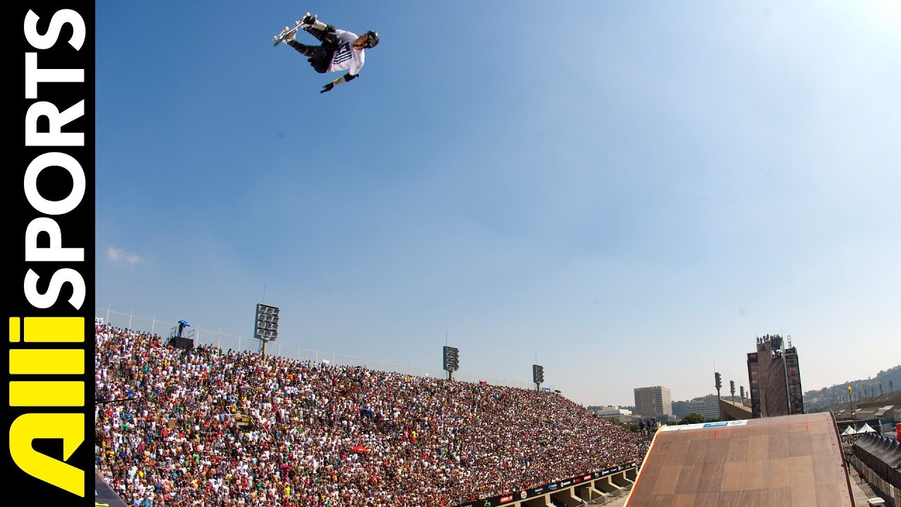 Лучшее из MegaRamp Skateboarding Rio 2012, Alli Sports