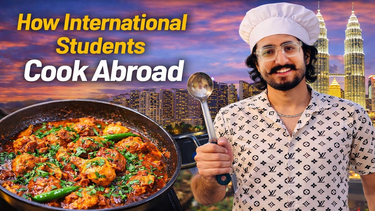 How International Students Cook Abroad🤩❤️