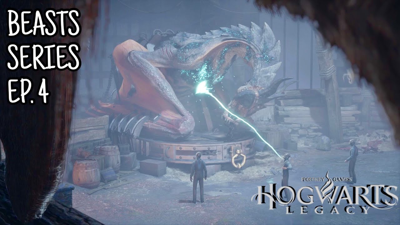 FIRE AND VICE- RESCUING A DRAGON FROM HORNTAIL HALL IN HOGWARTS LEGACY!