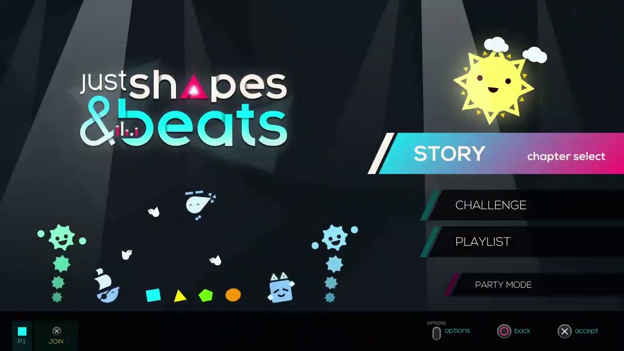 Just Shapes & Beats; Sony PlayStation 4 Pro Stream [AZL#1]