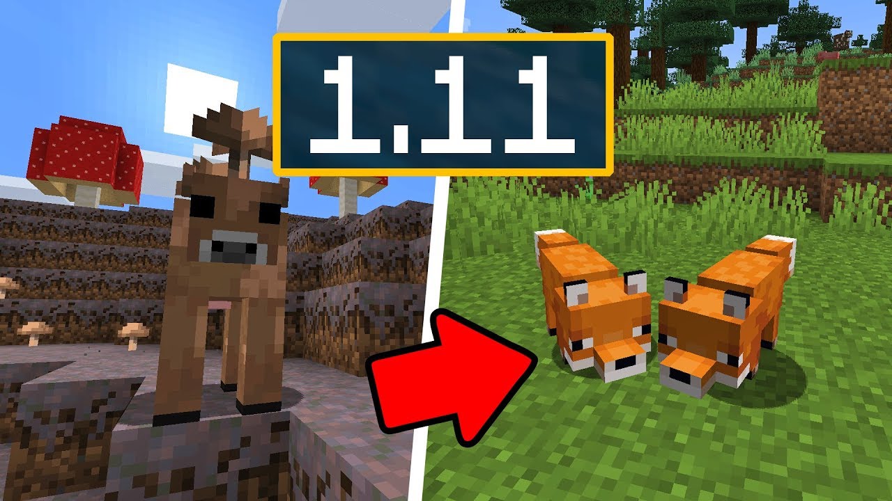 УРА! ВЫШЕЛ НОВЫЙ MINECRAFT PE 1.11.0.1 | ЛИСЫ И НОВАЯ КОРОВА!