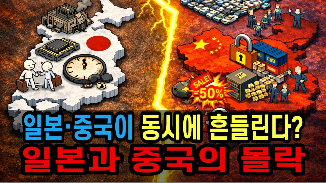 몰락하는 일본과 중국/ 중국·일본이 동시에 흔들린다? 52년 만에 찾아온 대한민국 경제 대역전의 기회