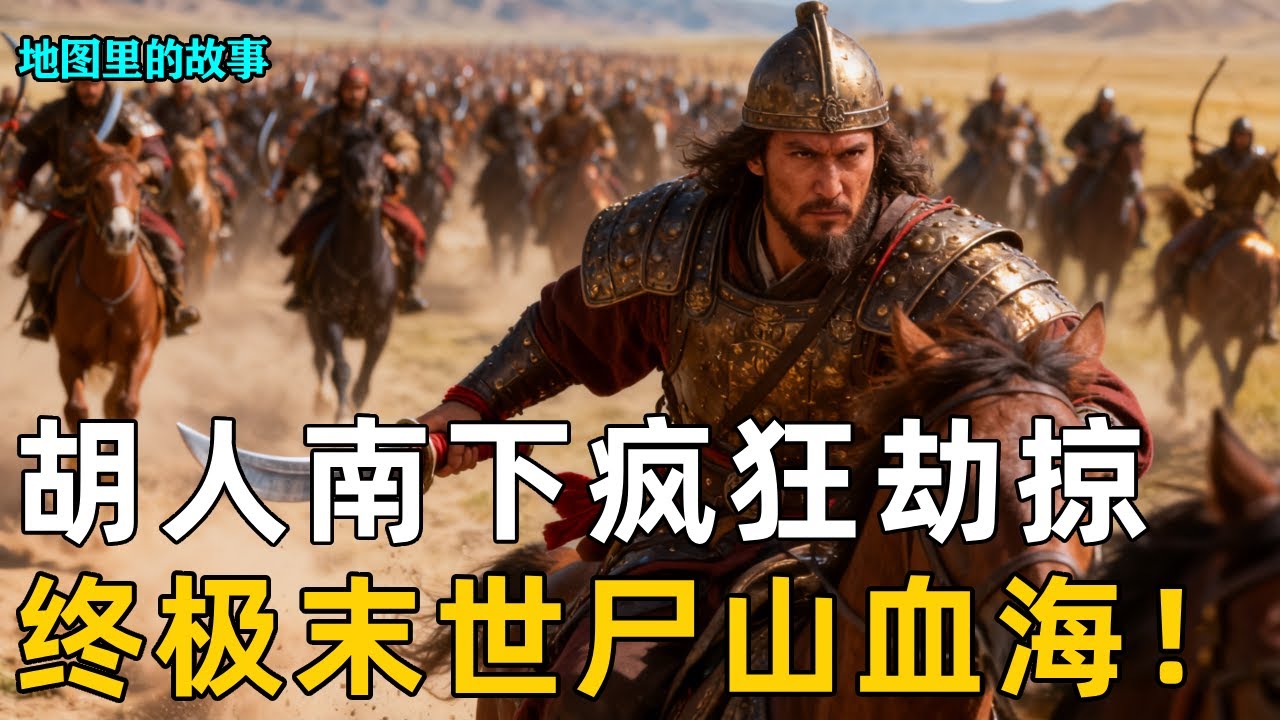 【一口气看完】从五胡南下中原到东晋灭亡！天崩地裂的终极乱世，尸山血海中走出的民族融合#历史#解说#五胡乱华