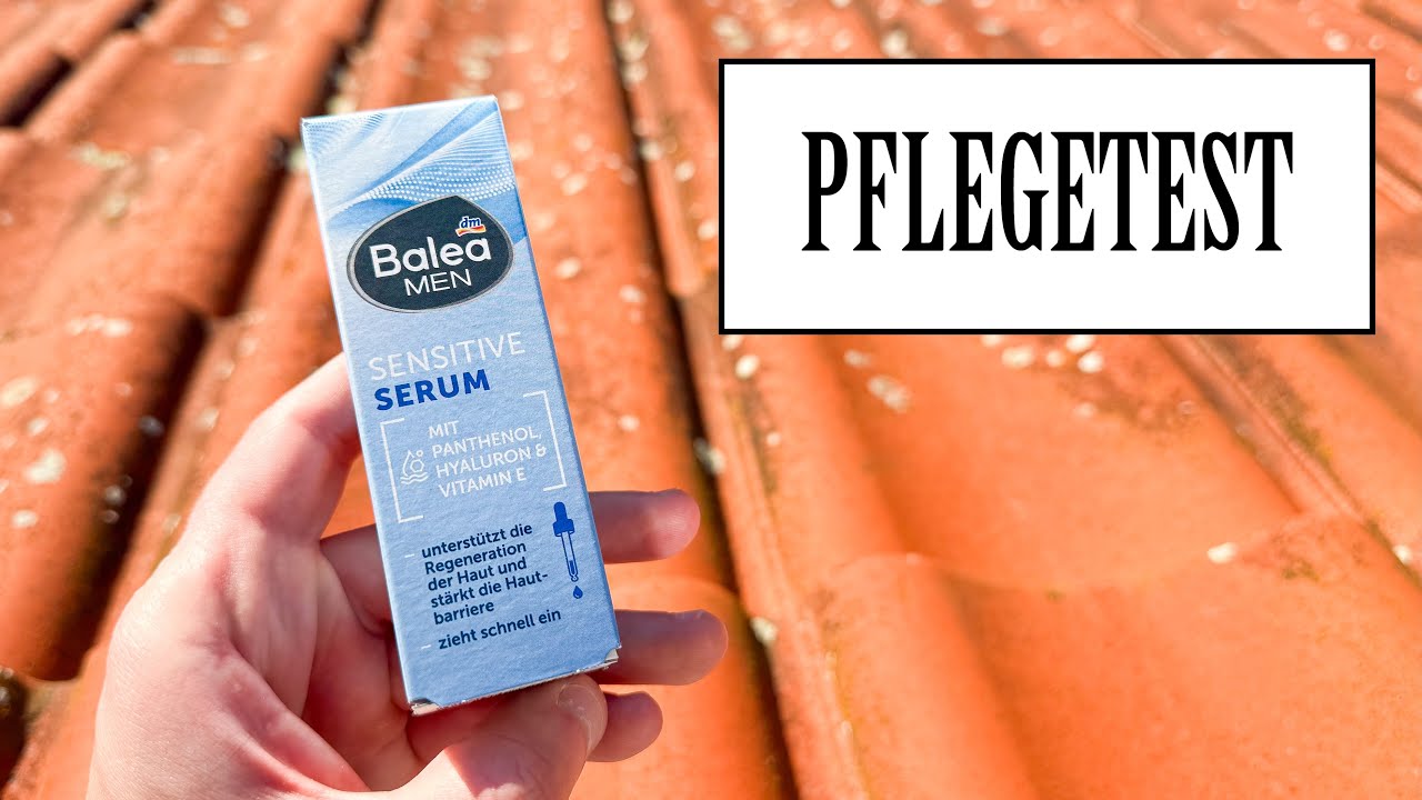 DM Balea Men - Sensitive Serum | PFLEGETEST