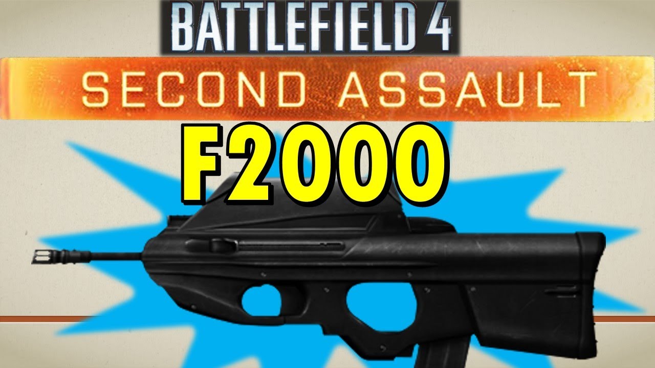 F2000 - First Look and Gameplay! Battlefield 4 Second Assault DLC Assault Rifle!
