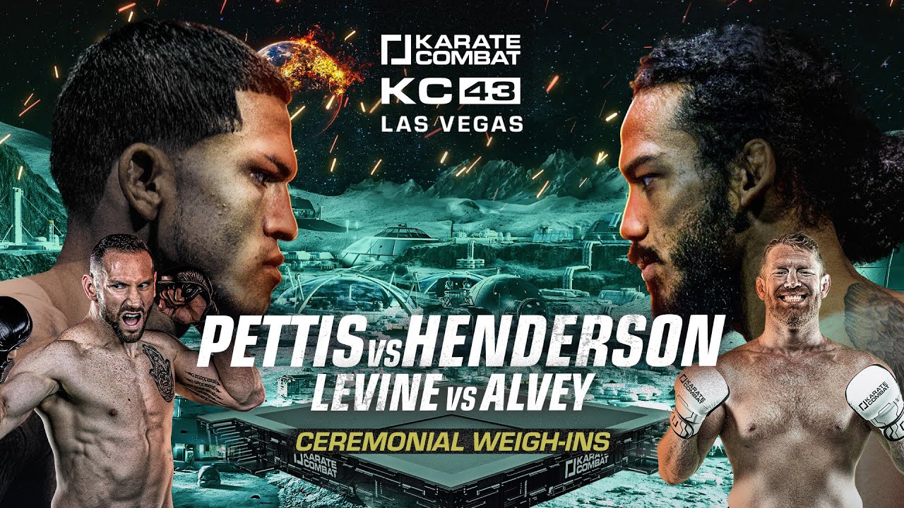 KARATE COMBAT 43 *Ceremonial Weigh-ins*  Pettis vs Henderson