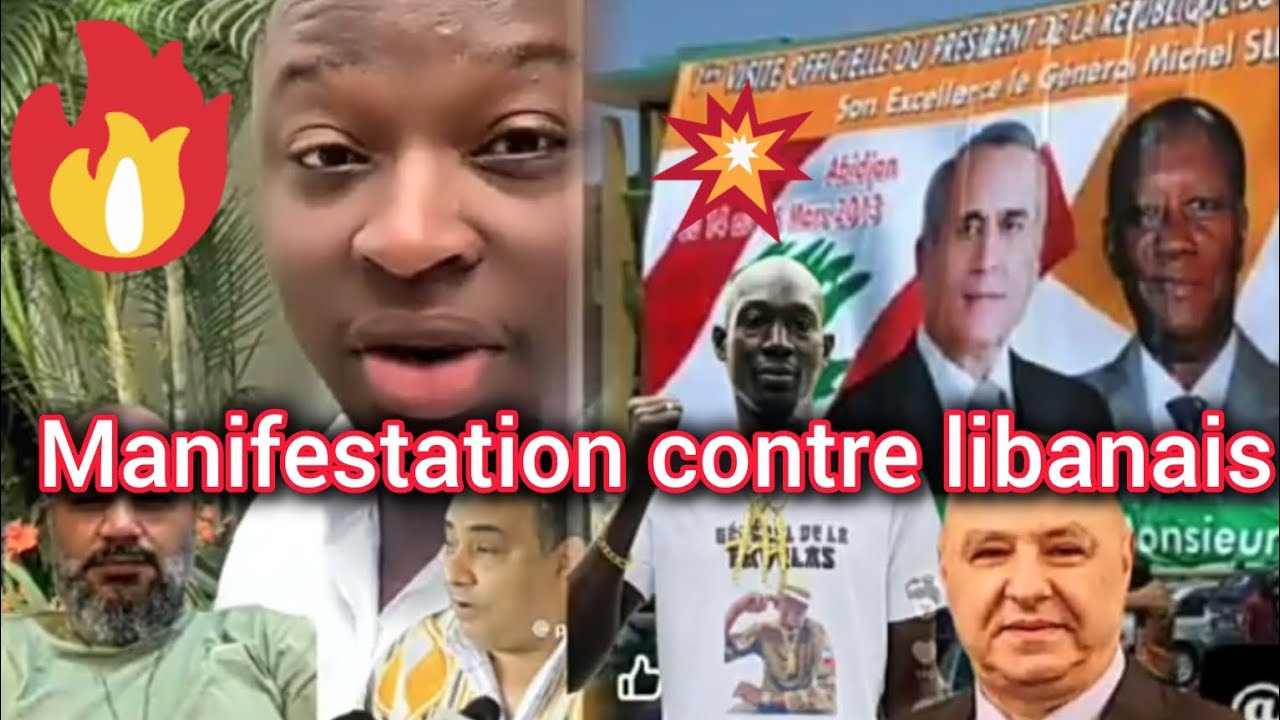 🇨🇮 TENSION EXPLOSIVE ! Les Ivoiriens se révoltent contre les Libanais… Une grande marche annoncée !🔥