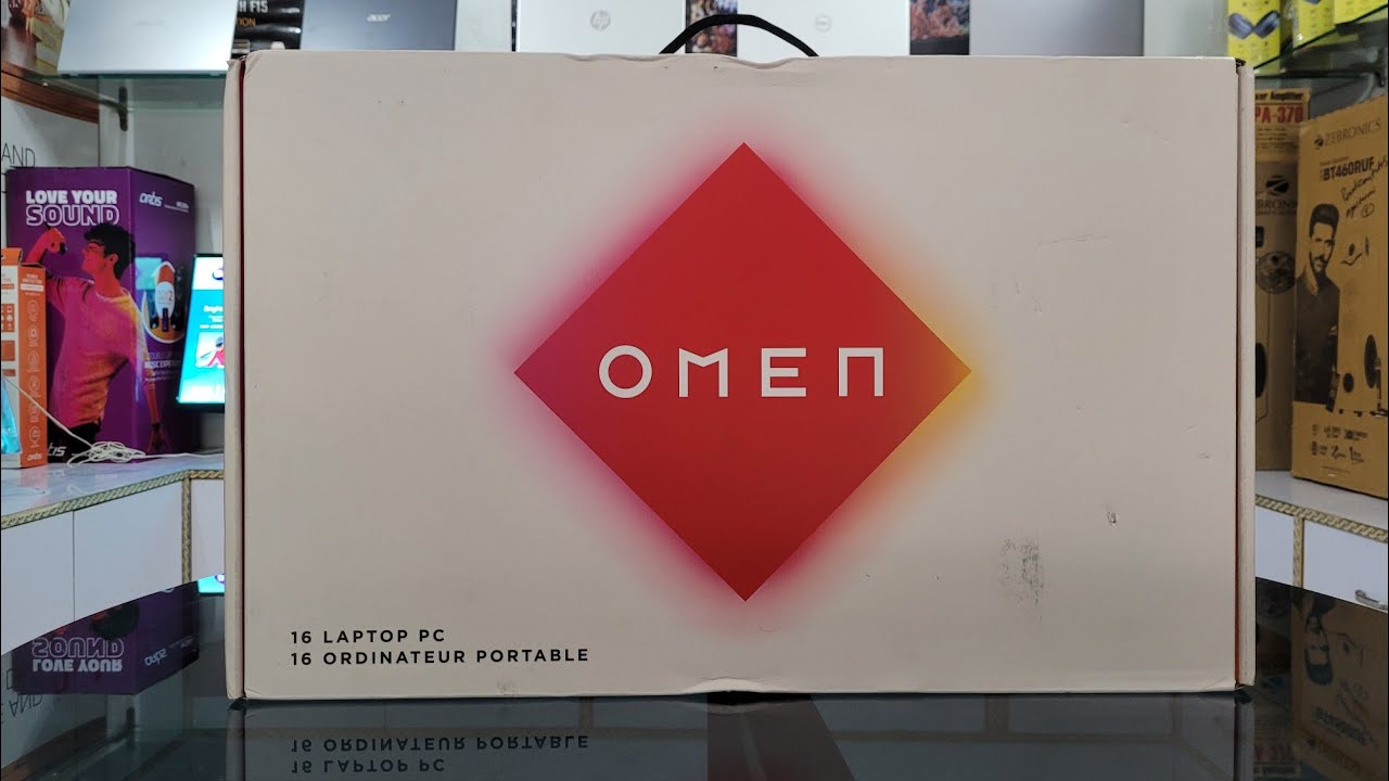 First Impression Of HP Omen Series Laptop Under Budgt 106000 HP 16-n0050AX For #gaming #mixing #hp
