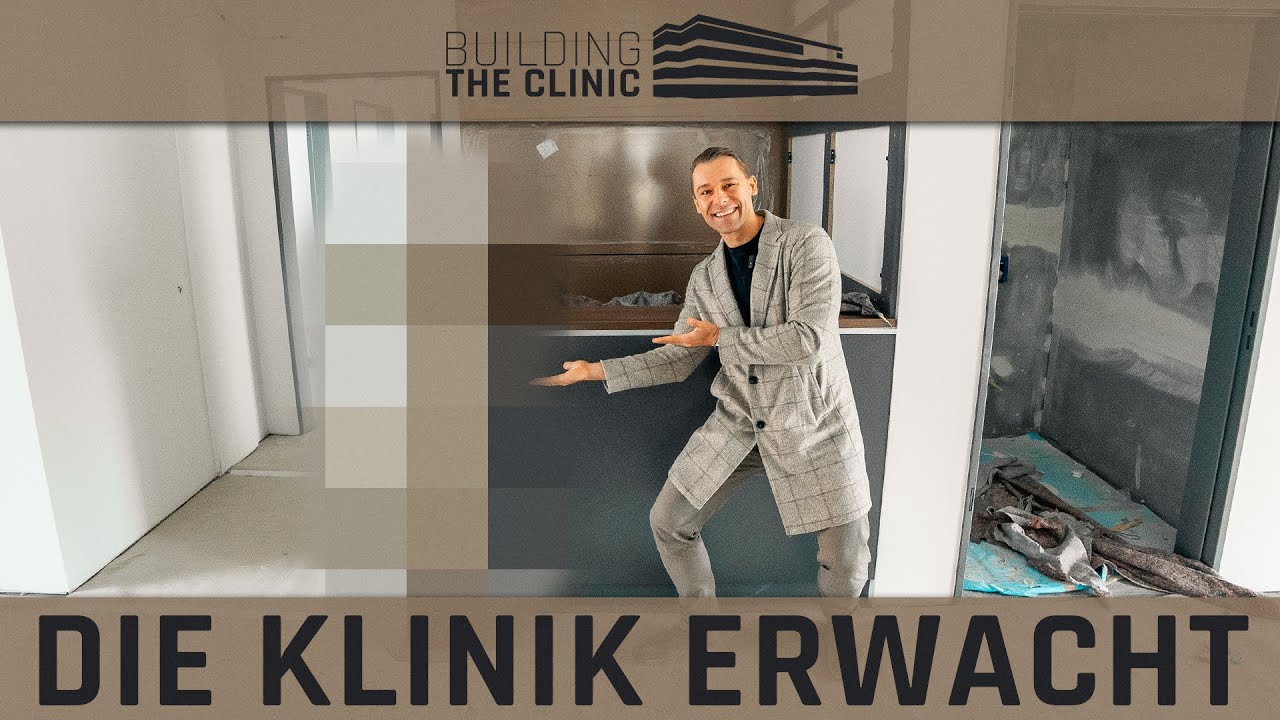 Building the clinic | Folge 50 - Möbelaufbau beginnt - Teamarea, Empfang & Eventbereich