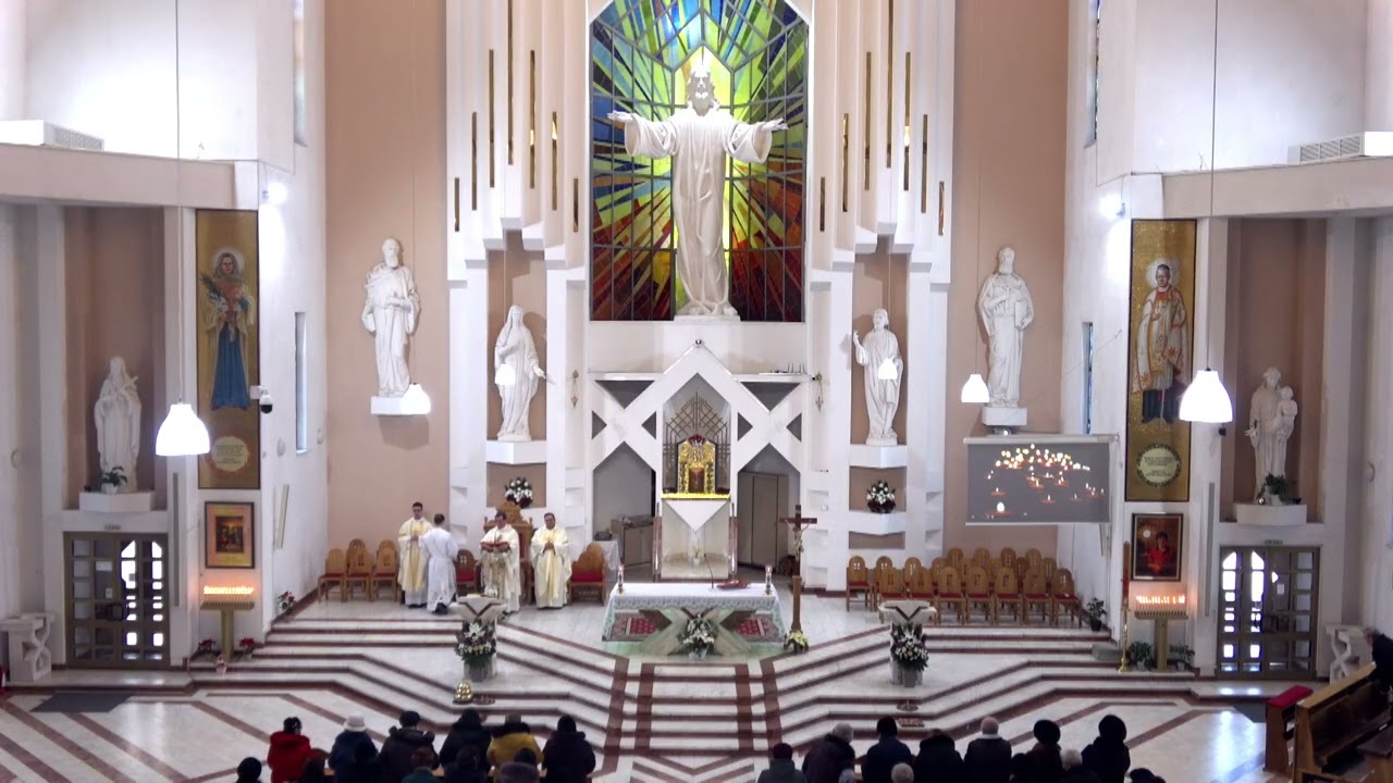 Sfânta  Liturghie   (  2.02.2026,   ora  10:30   )