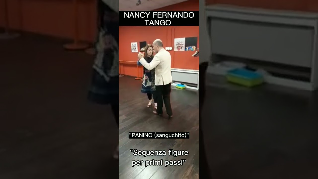 Tango ~ "Sequenza figure per primi passi (a tempo)" - Nancy Fernando Tango
