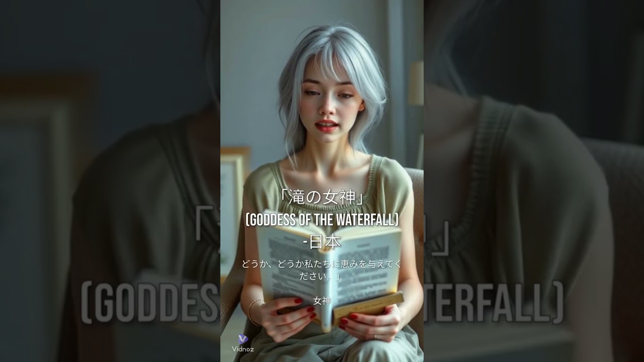「滝の女神」Goddess of the Waterfall #日本 #世界の童話 #日本語 #audiobook