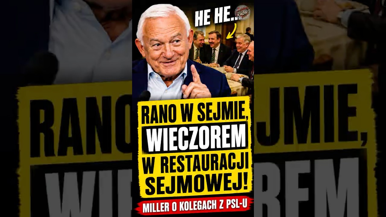 Miller ujawnia, jak naprawdę pracowali posłowie PSL