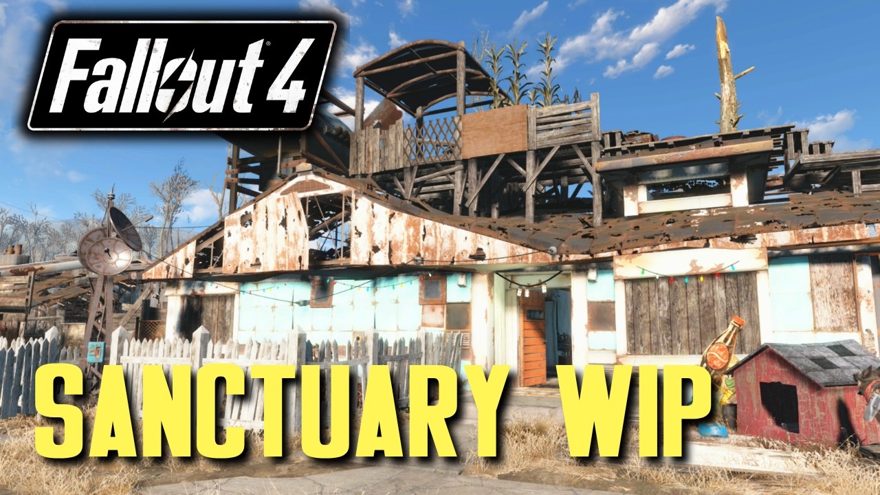 Fallout 4 - Detailed Sanctuary WIP