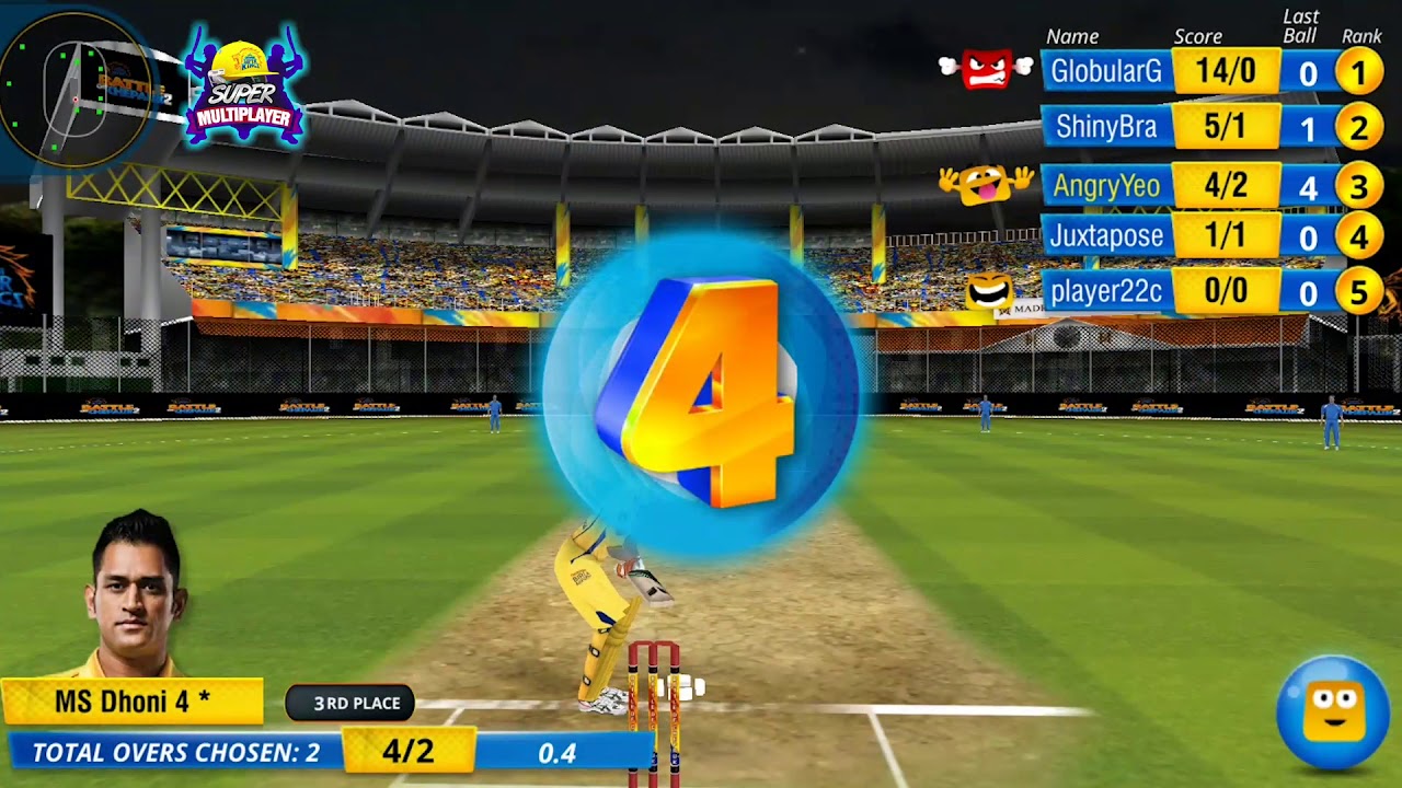 Chennai Super Kings - Battle of Chepauk 2 - Super Multiplayer mode