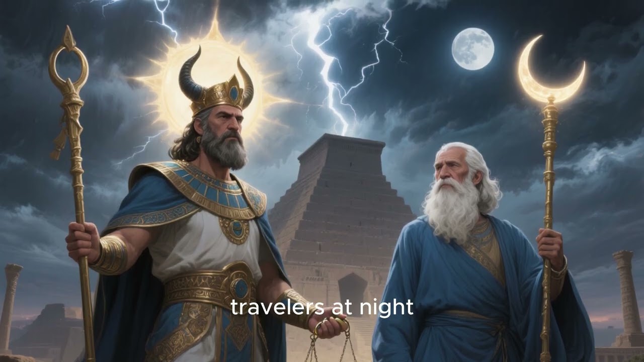 THE LEGEND OF LIGHT AND SHADOW #AncientLegends #Mythology #CreationMyths #SunAndMoon #WorldFolklore