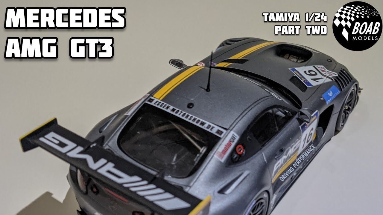 Mercedes AMG GT3 2015 VLN Nürburgring - Part 2 - 1/24 Tamiya