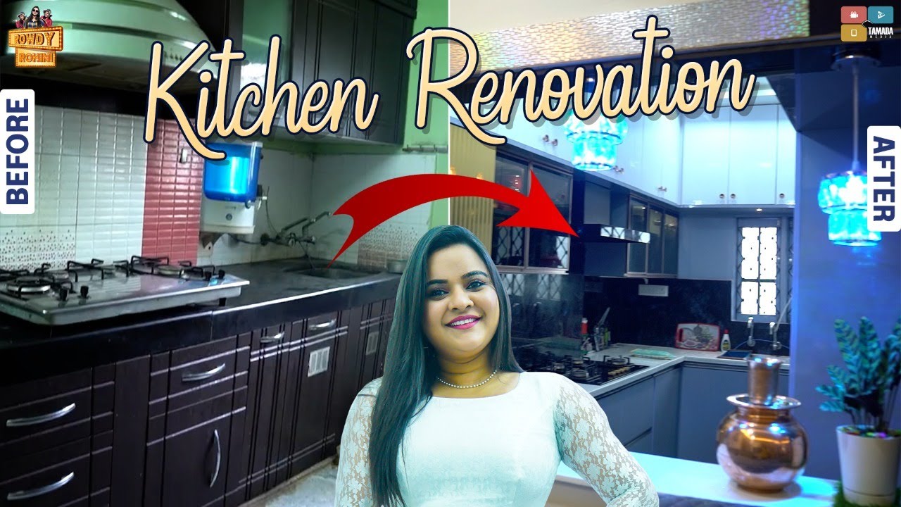 Kitchen Renovation || New kitchen furniture || Rowdy Rohini || Tamada Media
