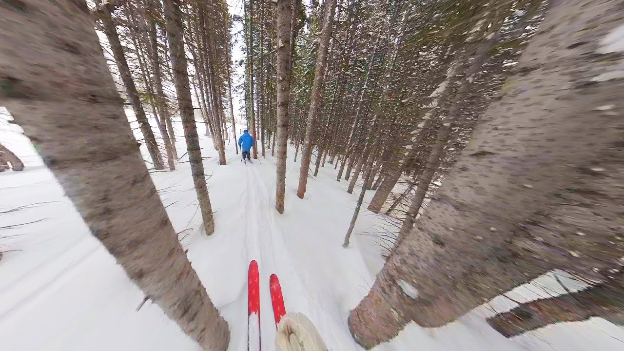 Skiing TIGHT Woods At Breckenridge!!