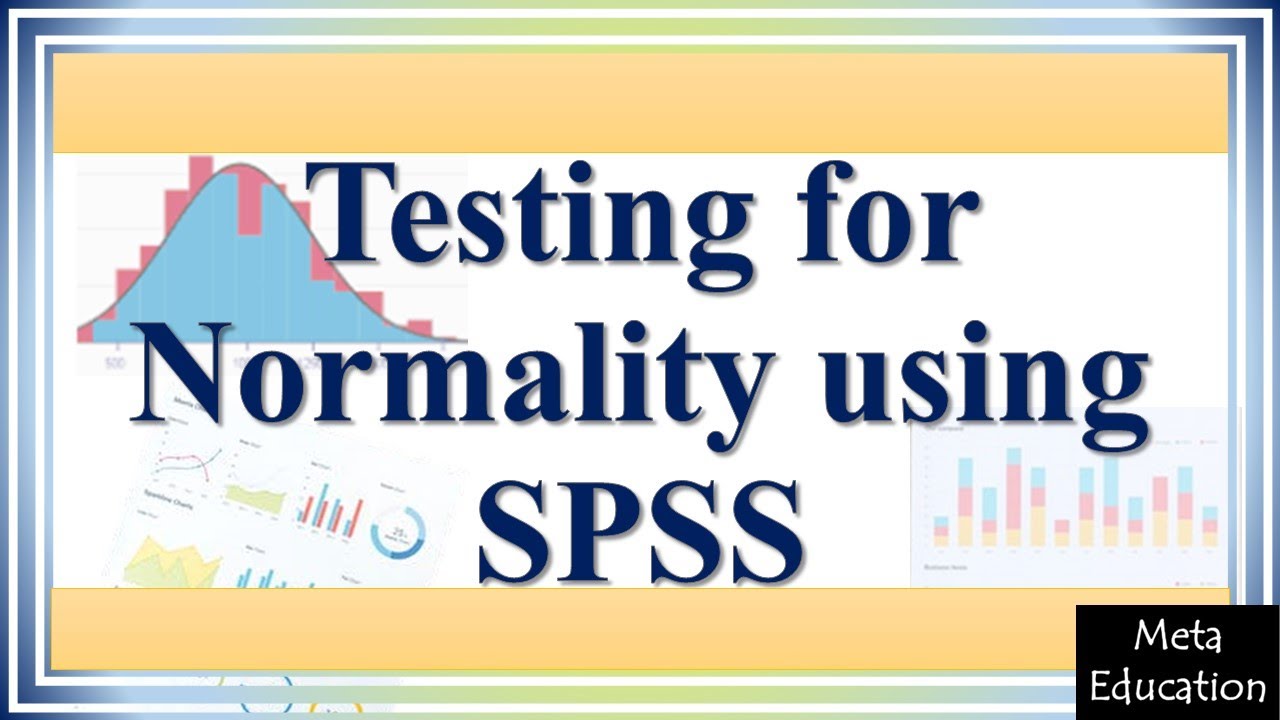 How to test Normality using SPSS (hindi)