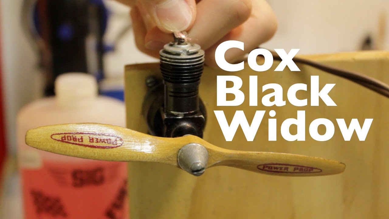 Cox Black Widow (Glow Engine)