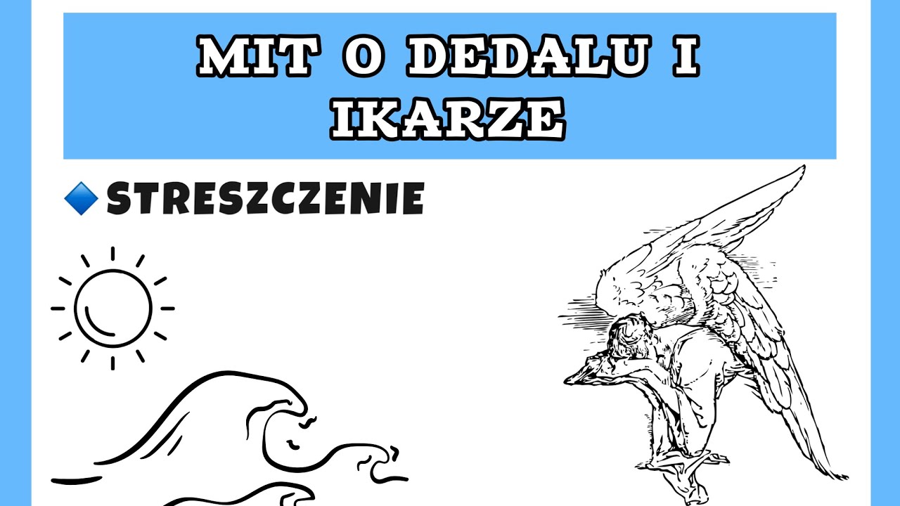 MIT O DEDALU I IKARZE- streszczenie