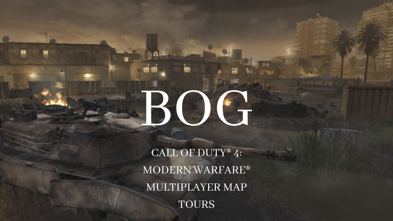Call of Duty&reg; 4: Modern Warfare Tour of Multiplayer Map Bog (Xbox 360)
