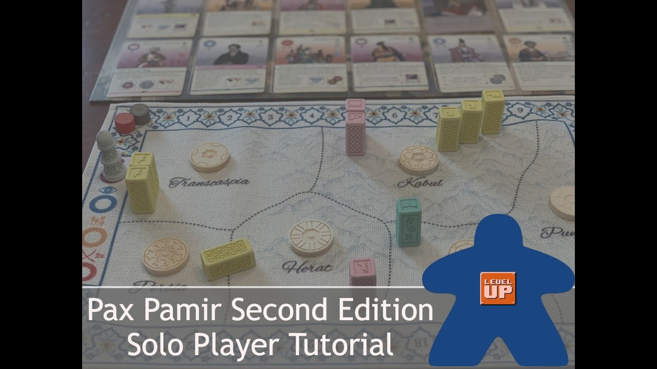 Pax Pamir Second Edition Solo Play - In-depth Rules and Examples