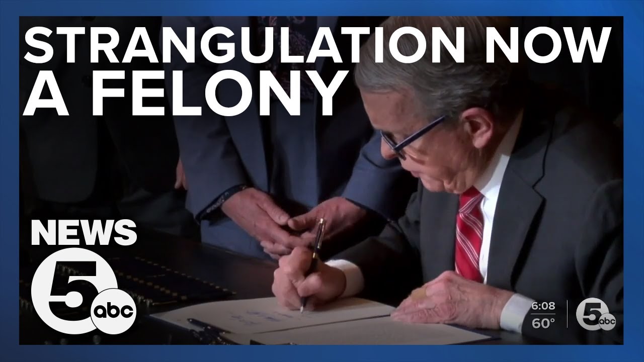 Strangulation finally recognized as a felony