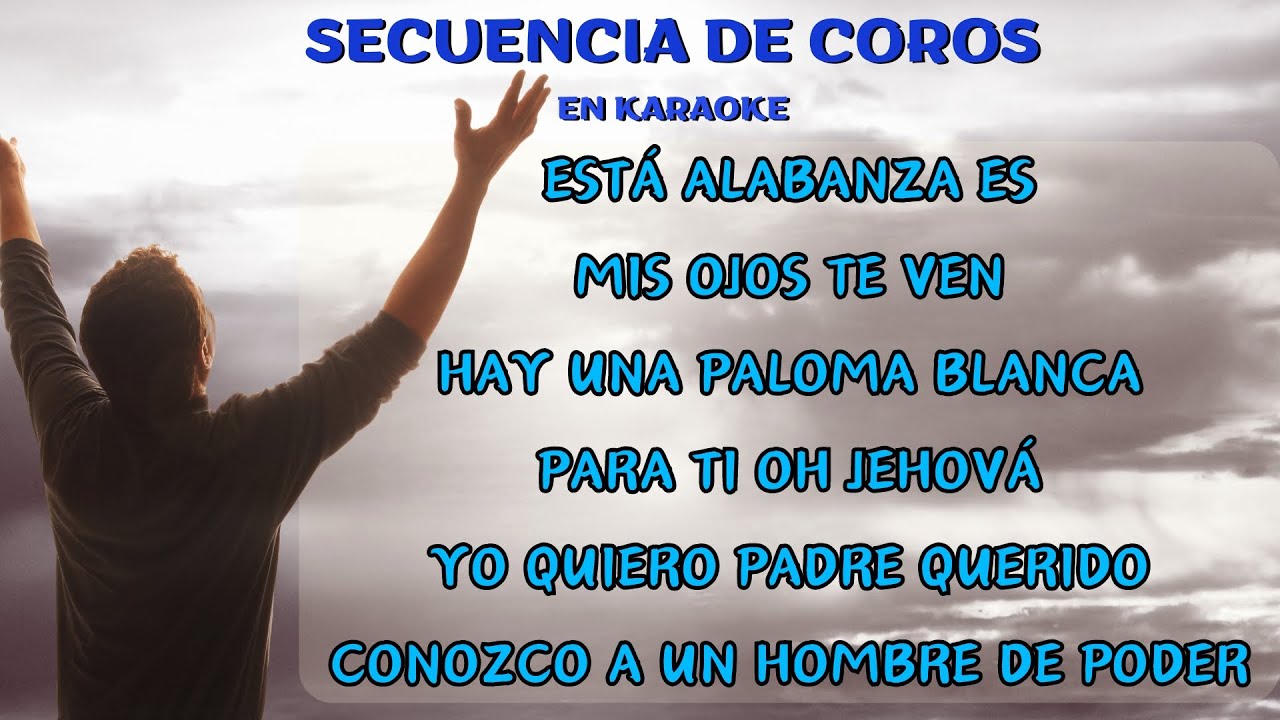 KARAOKE - CADENA DE COROS CONGREGACIONALES - ESTA ALABANZA ES