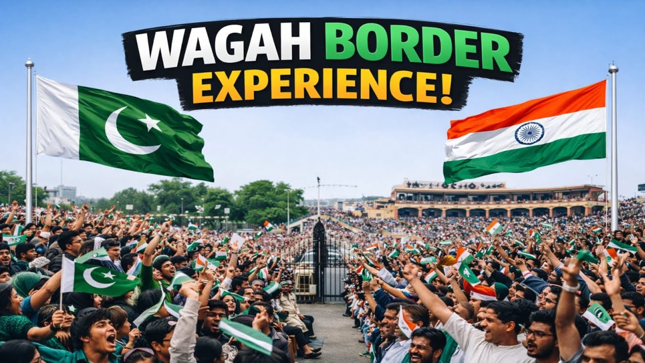 Wagah Border Experience | BRB Canal & Martyrs Memorial