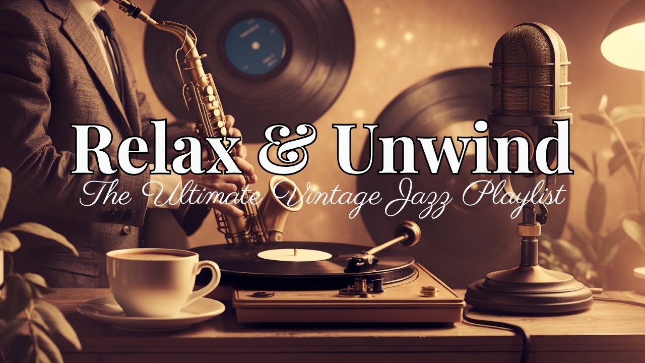 Relax & Unwind: The Ultimate Vintage Jazz Collection | NO AI Music, Real People, Real Instruments