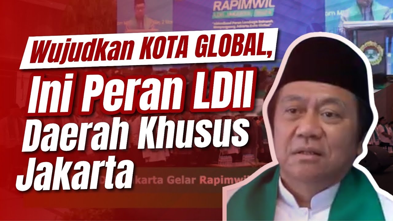 LDII TV: DPW LDII Daerah Khusus Jakarta Helat Rapimwil dan Launching Video Animasi 29 Karakter Luhur