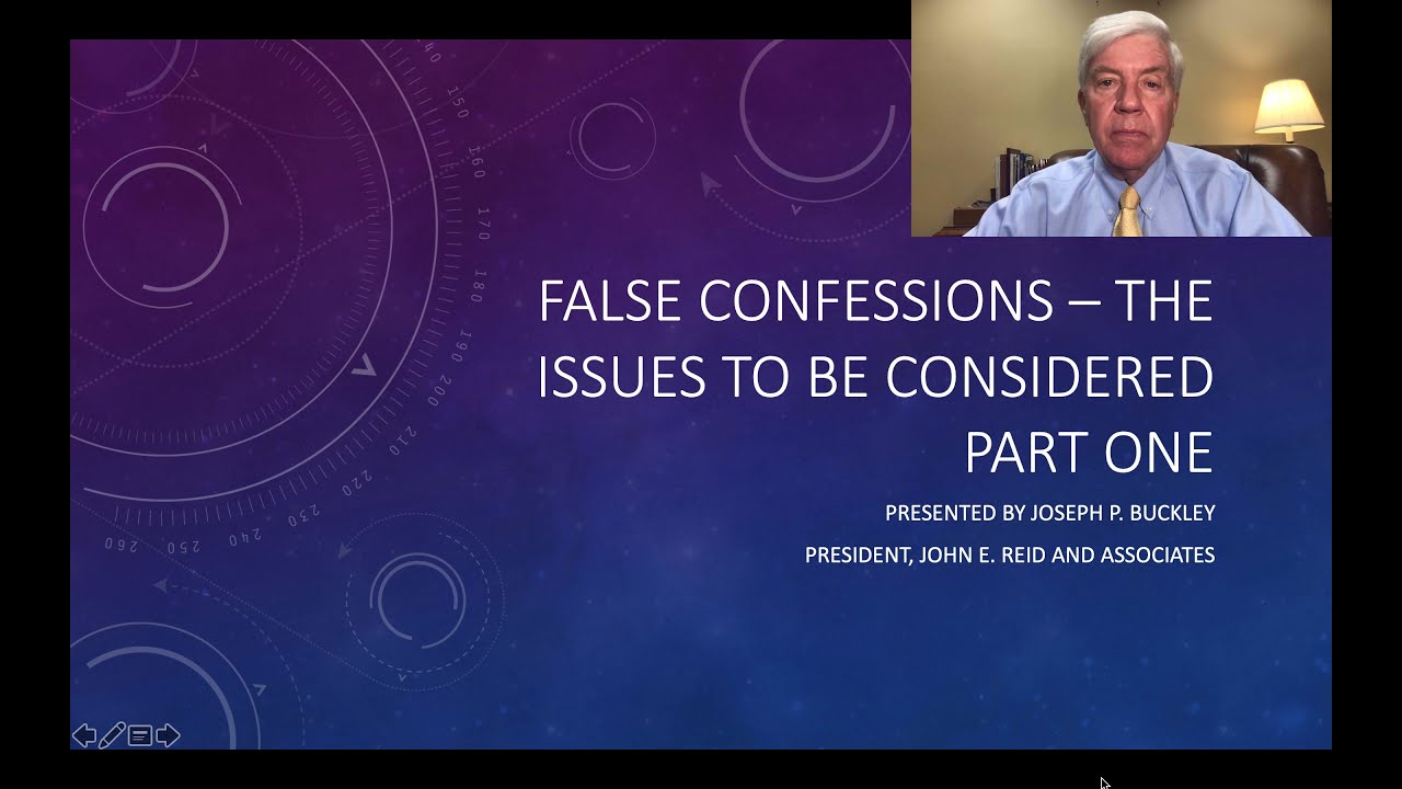 False Confessions Part One