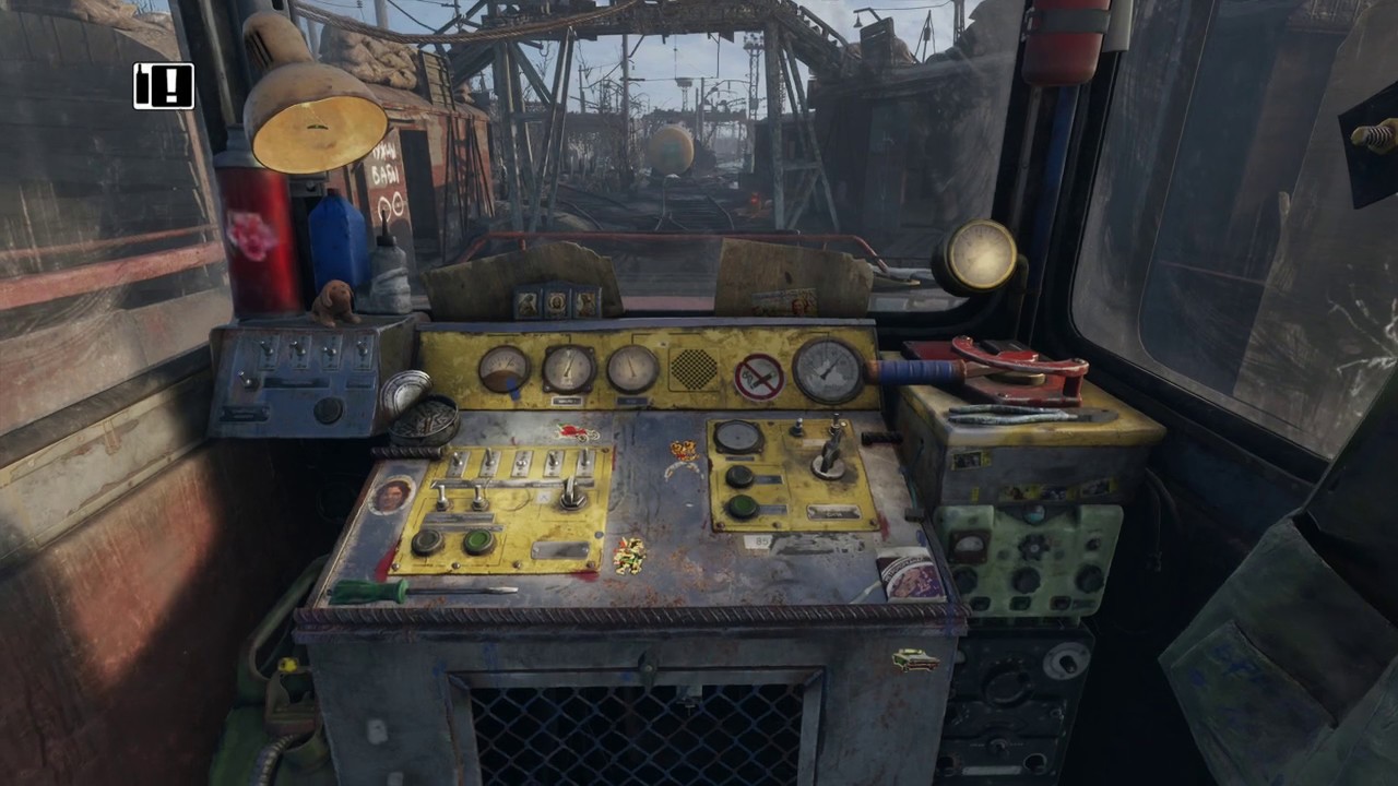 Metro Exodus Get the Railcar to the Right Track