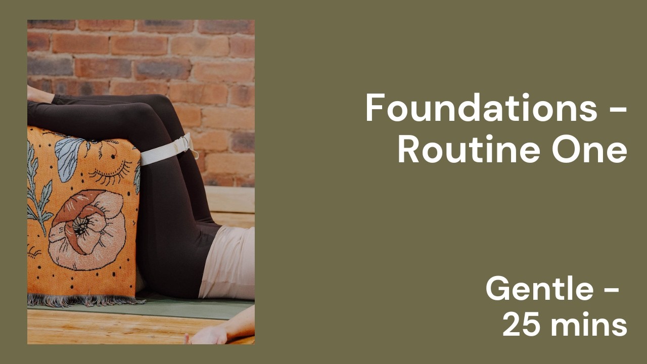 Foundations: Routine One (with Cues) - 6 week 'Intro to Posture' Programme  | Posture Ellie