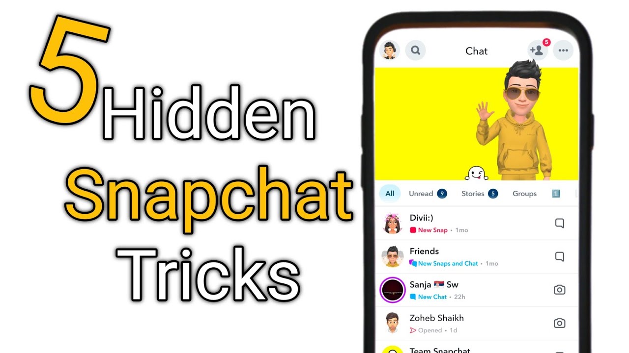 Top 5 Hidden Snapchat Tricks You Should Know (2025)