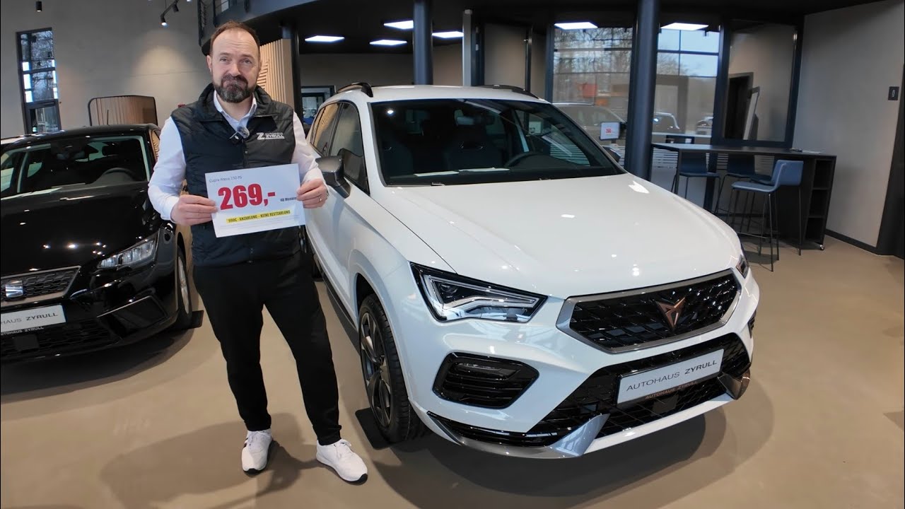 SUV Leasing ohne Restzahlung 269 € 😳 CUPRA ATECA 150 PS LEASING 2026