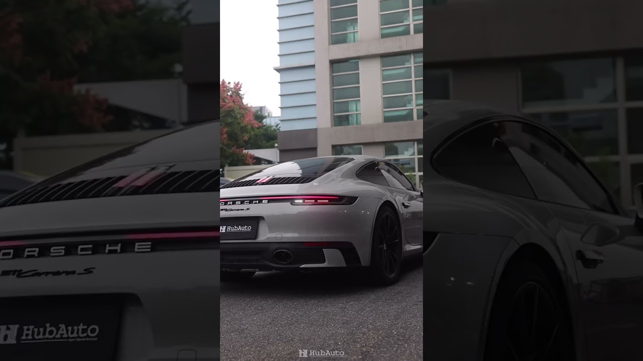 Porsche 992 Carrera S w/ Fi EXHAUST Valvetronic Muffler X HubAuto