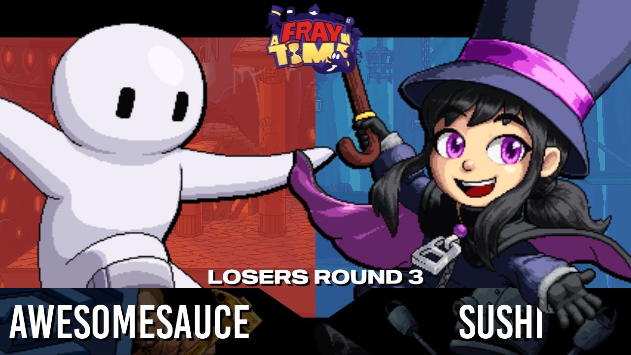awesomesauce (Welltaro, Hat Kid) vs. sushi (Hat Kid) - Loser's Round 3 - A Fray in Time